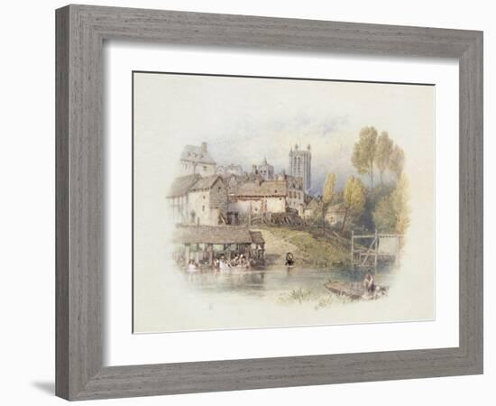 Nantes, France-Myles Birket Foster-Framed Giclee Print