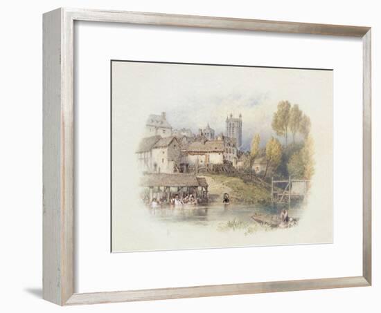 Nantes, France-Myles Birket Foster-Framed Giclee Print