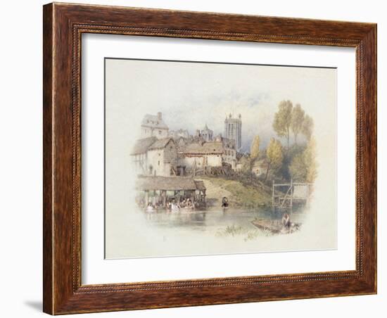 Nantes, France-Myles Birket Foster-Framed Giclee Print