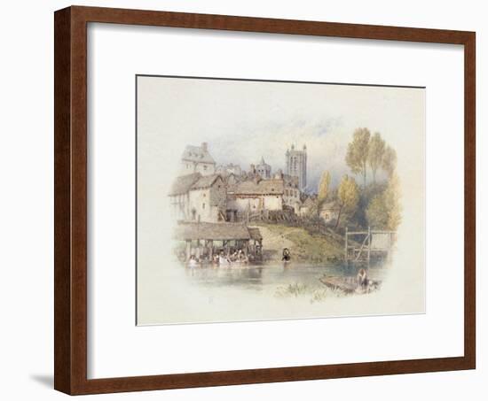 Nantes, France-Myles Birket Foster-Framed Giclee Print