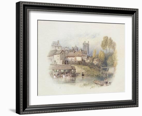 Nantes, France-Myles Birket Foster-Framed Giclee Print