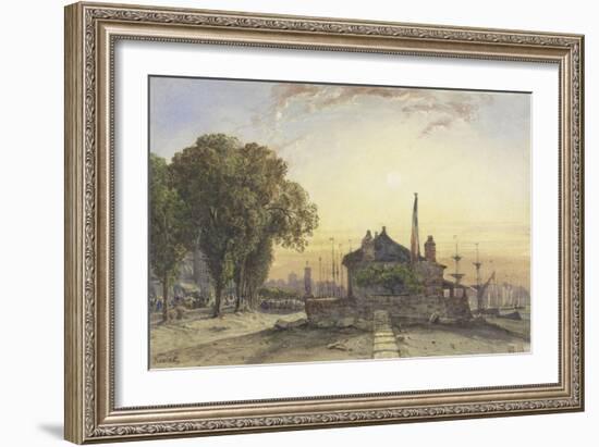 Nantes-William Wyld-Framed Giclee Print