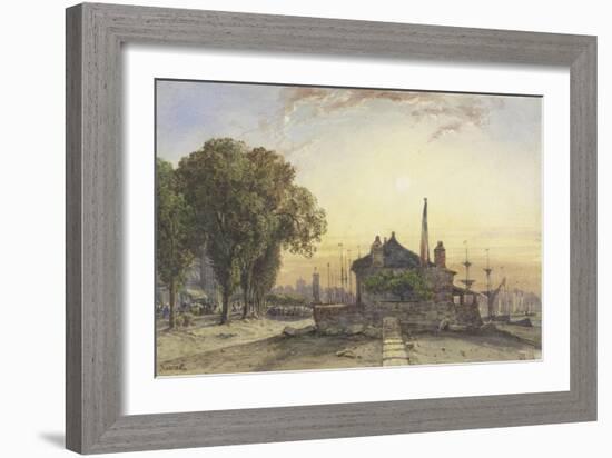 Nantes-William Wyld-Framed Giclee Print