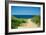 Nantucket Beach Dunes Photo Poster-null-Framed Premium Giclee Print