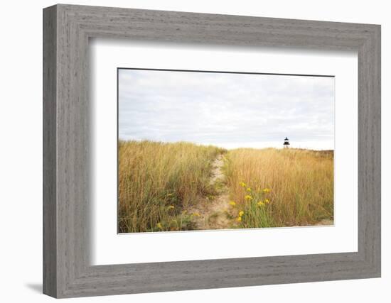 Nantucket lighthouse-null-Framed Photographic Print