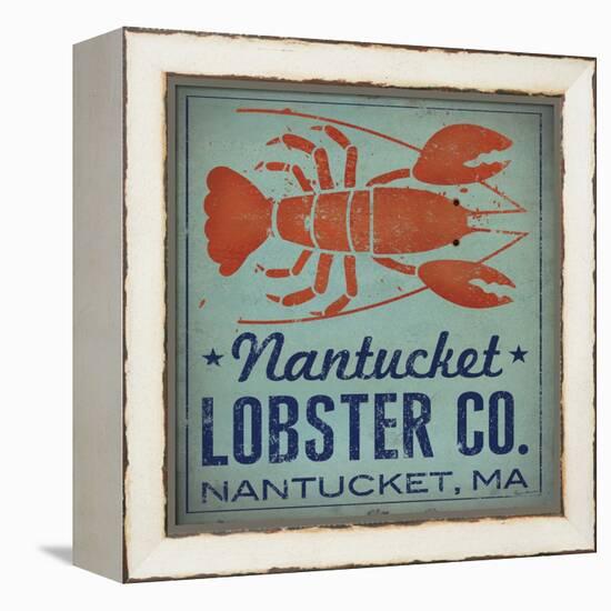 Nantucket Lobster Square-Ryan Fowler-Framed Stretched Canvas