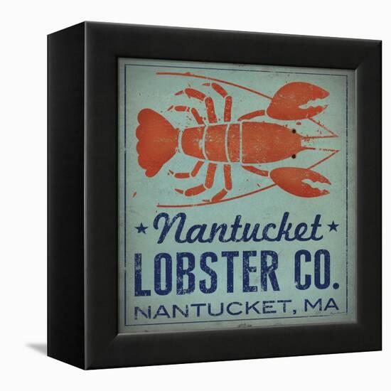 Nantucket Lobster Square-Ryan Fowler-Framed Stretched Canvas