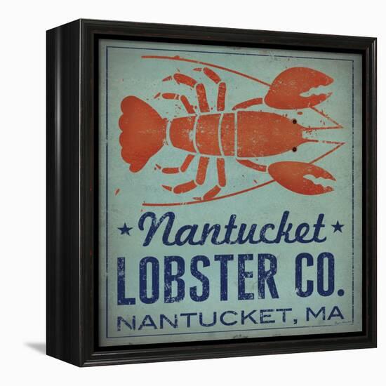 Nantucket Lobster Square-Ryan Fowler-Framed Stretched Canvas