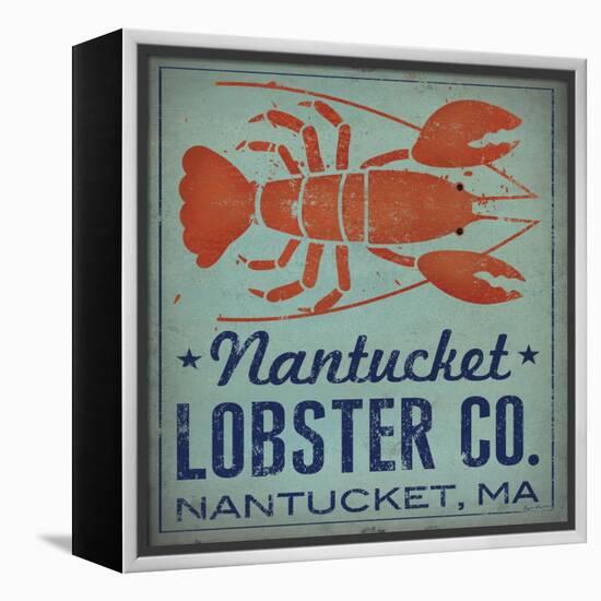 Nantucket Lobster Square-Ryan Fowler-Framed Stretched Canvas