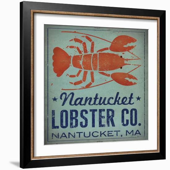 Nantucket Lobster Square-Ryan Fowler-Framed Art Print