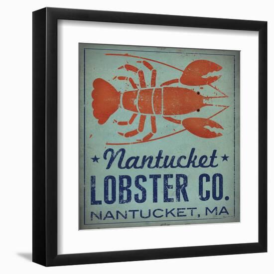 Nantucket Lobster Square-Ryan Fowler-Framed Art Print