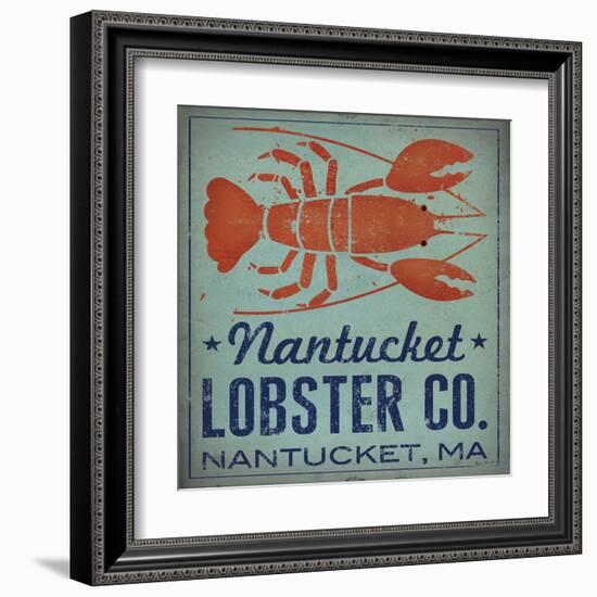 Nantucket Lobster Square-Ryan Fowler-Framed Art Print