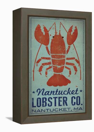 Nantucket Lobster-Ryan Fowler-Framed Stretched Canvas