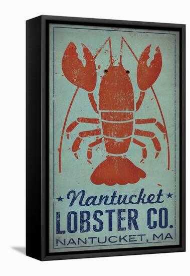 Nantucket Lobster-Ryan Fowler-Framed Stretched Canvas