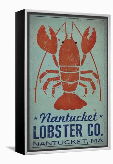 Nantucket Lobster-Ryan Fowler-Framed Stretched Canvas