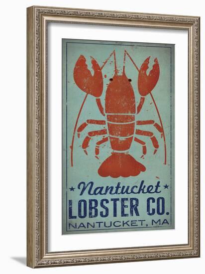 Nantucket Lobster-Ryan Fowler-Framed Art Print