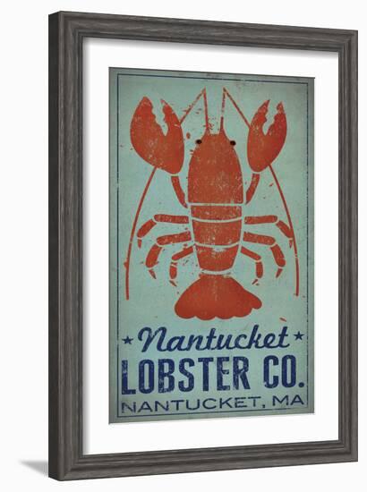 Nantucket Lobster-Ryan Fowler-Framed Art Print