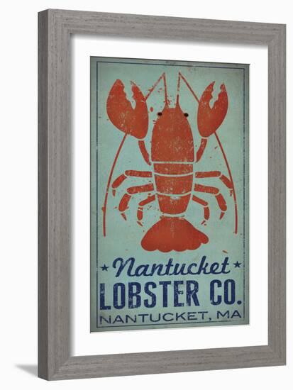 Nantucket Lobster-Ryan Fowler-Framed Art Print