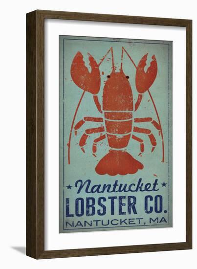 Nantucket Lobster-Ryan Fowler-Framed Art Print