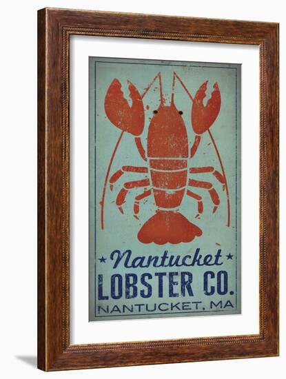 Nantucket Lobster-Ryan Fowler-Framed Art Print