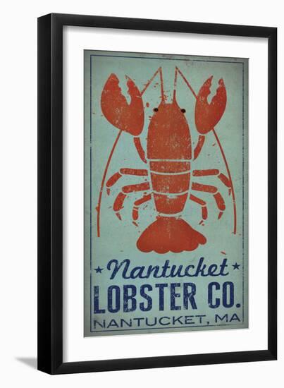 Nantucket Lobster-Ryan Fowler-Framed Art Print