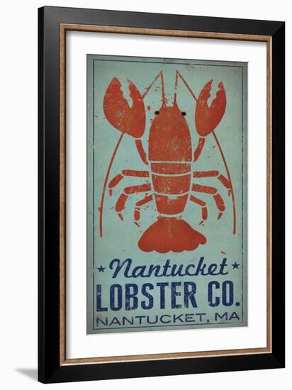 Nantucket Lobster-Ryan Fowler-Framed Art Print