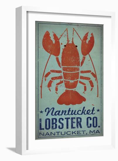 Nantucket Lobster-Ryan Fowler-Framed Art Print