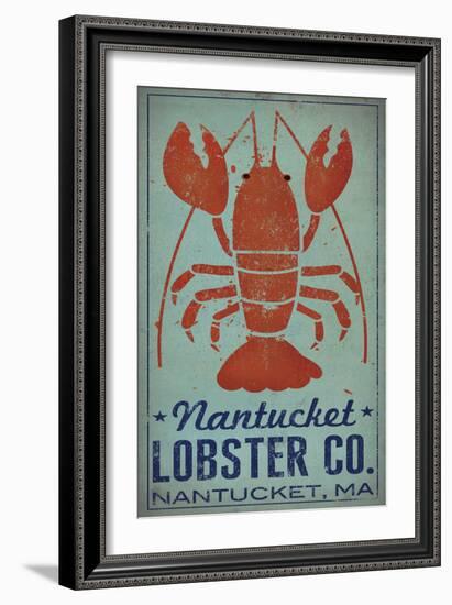 Nantucket Lobster-Ryan Fowler-Framed Art Print