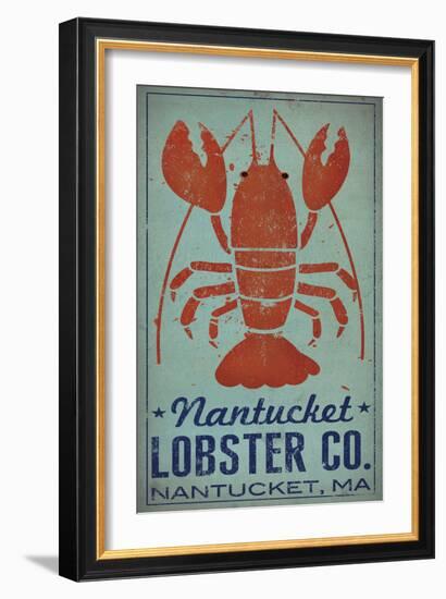 Nantucket Lobster-Ryan Fowler-Framed Art Print