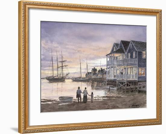 Nantucket Sunset-Stanton Manolakas-Framed Giclee Print