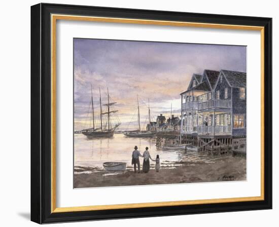 Nantucket Sunset-Stanton Manolakas-Framed Giclee Print