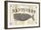 Nantucket Whale-Avery Tillmon-Framed Art Print