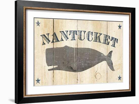 Nantucket Whale-Avery Tillmon-Framed Art Print