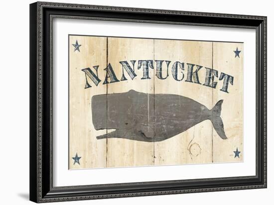 Nantucket Whale-Avery Tillmon-Framed Art Print