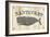 Nantucket Whale-Avery Tillmon-Framed Art Print