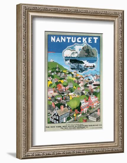 Nantucket-John Jr^ Held-Framed Art Print