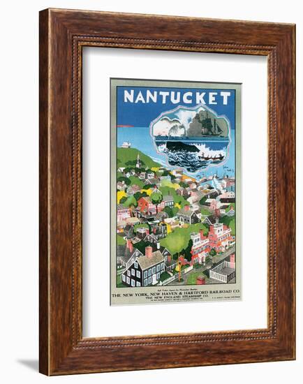 Nantucket-John Jr^ Held-Framed Art Print