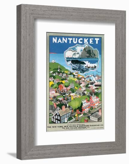 Nantucket-John Jr^ Held-Framed Art Print