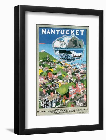 Nantucket-John Jr^ Held-Framed Art Print