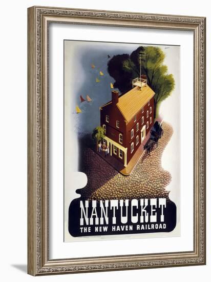 Nantucket-null-Framed Giclee Print