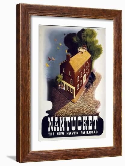 Nantucket-null-Framed Giclee Print