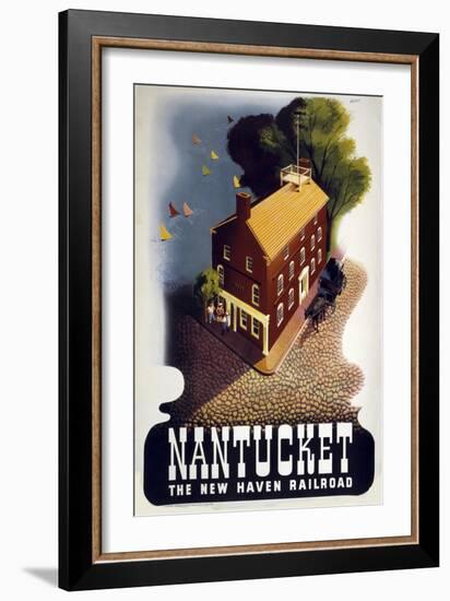 Nantucket-null-Framed Giclee Print