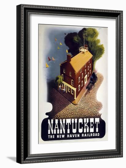 Nantucket-null-Framed Giclee Print