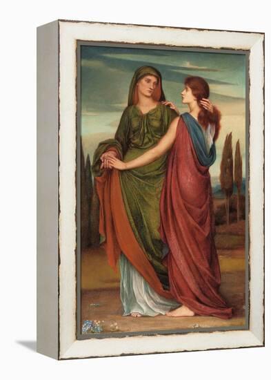 Naomi and Ruth, 1887-Evelyn De Morgan-Framed Premier Image Canvas