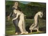 Naomi Entreating Ruth and Orpah to Return to the Land of Moab-William Blake-Mounted Giclee Print