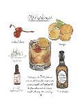 Classic Cocktail - Old Fashioned-Naomi McCavitt-Art Print