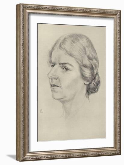 Naomi Mitchison, Scottish Novelist and Poet-null-Framed Giclee Print