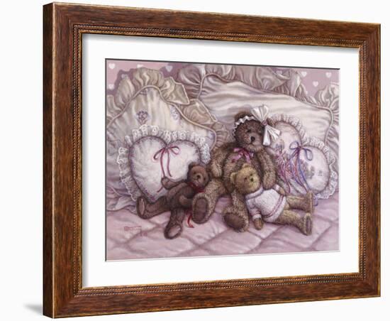 Nap Time-Janet Kruskamp-Framed Art Print