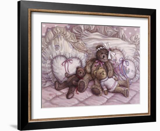 Nap Time-Janet Kruskamp-Framed Art Print