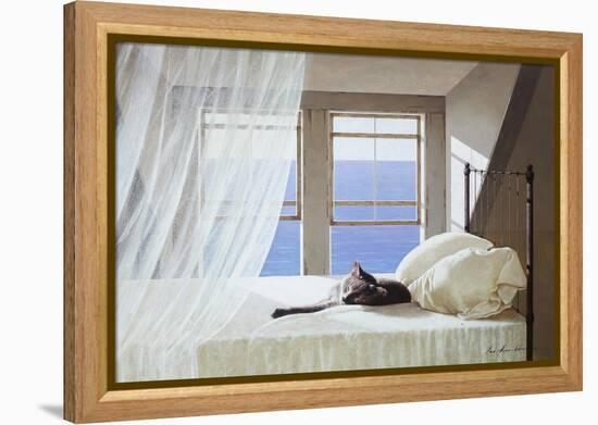 Nap Time-Zhen-Huan Lu-Framed Premier Image Canvas